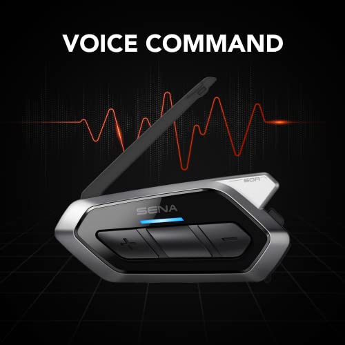 Sena 50R Motorcycle Bluetooth Headset With Mesh - Image 3