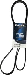 Dayco Serpentine Belt 5060785, Black