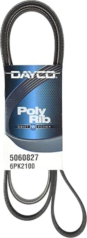 Dayco Serpentine Belt 5060827, Black