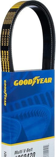 Goodyear Serpentine Belt, 6-Rib, 1060825, Black