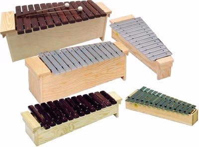 NC Set 1, 5 Orff Instruments Rosewood Xylophones