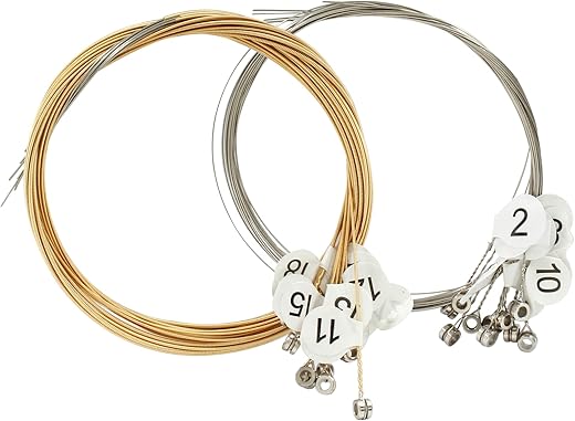 Bonsicoky Set Of 19 Replacement Harp Strings