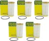 Newparts Set Of 5 Engine Oil Filters