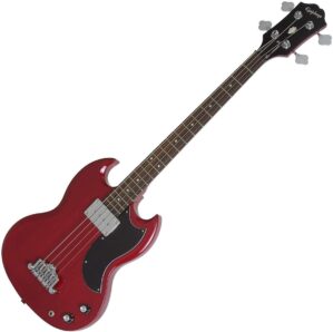 Epiphone SG Bass E1 Electric Guitar, Cherry Red