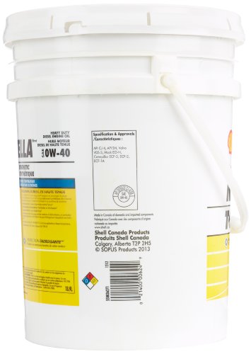Shell Rotella T6 Full Synthetic 0W-40 Diesel Oil - Image 3