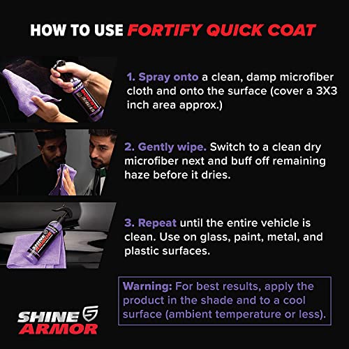SHINE ARMOR Ceramic Coating Quick Coat Spray - Image 2
