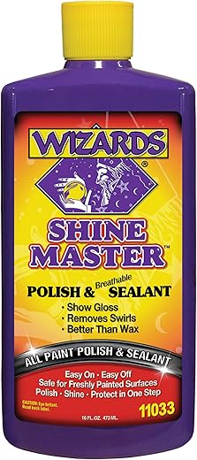 Wizards Shine Master Polish & Sealant - Boat & Car Detailing