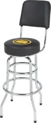 Northern Tool+Equipment Shop Stool With Backrest, 300-Lb. Capacity