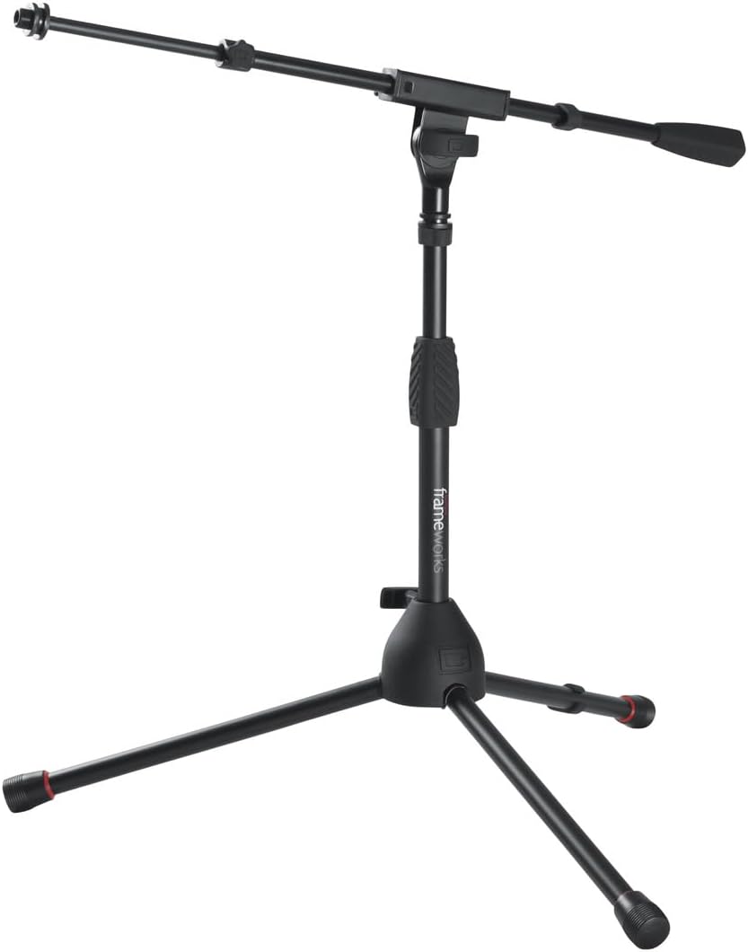 Gator Frameworks Short Tripod Base Microphone Stand (GFW-MIC-2621)