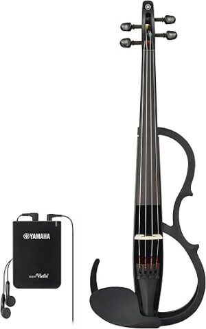 YAMAHA Silent Violin 4 String, Black (YSV104BLA)