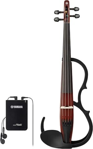 YAMAHA Silent Violin 4 String, Brown (YSV104BRO)