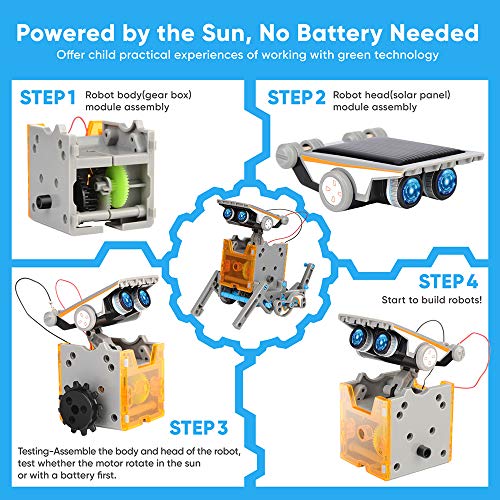 Sillbird STEM 12-In-1 Education Solar Robot Toys - Image 3