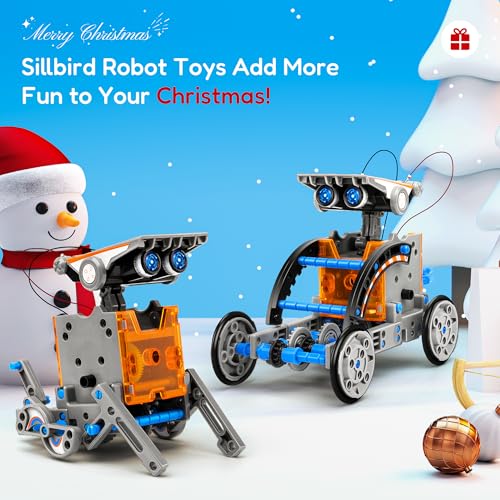 Sillbird STEM 12-In-1 Education Solar Robot Toys - Image 4