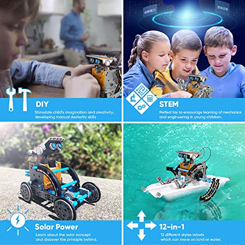 Sillbird STEM 12-In-1 Education Solar Robot Toys - Image 5