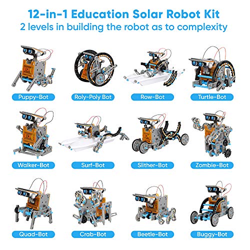 Sillbird STEM 12-In-1 Education Solar Robot Toys - Image 2