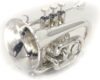 Sky Silver Plated Bb Pocket Trumpet with Case