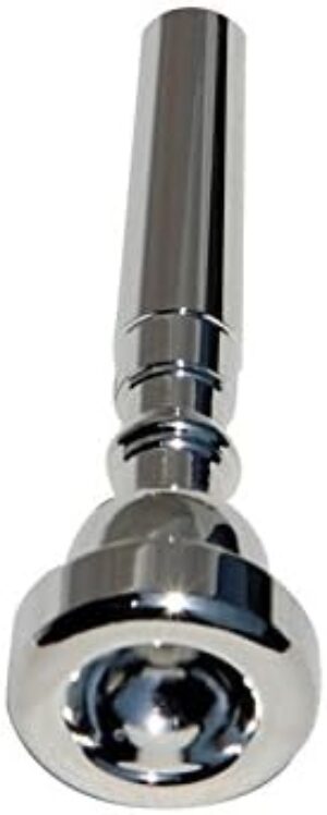 GLORY Silver Plated Bb Trumpet Mouthpiece, 5c