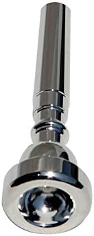 GLORY Silver Plated Bb Trumpet Mouthpiece, 5c