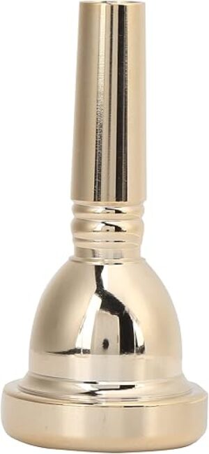 LiebeWH Silver Plated Large Shank Trombone Mouthpiece