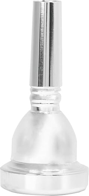 LiebeWH Silver Plated Trombone Mouthpiece Large Shank