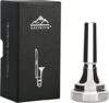 EASTROCK Silver Plated Trombone Mouthpiece Large Shank 4AL