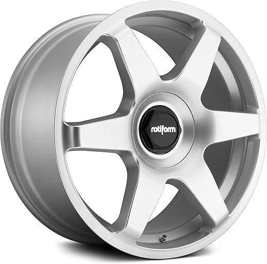 Rotiform Silver Wheel With Painted Finish (19x8.5 In)
