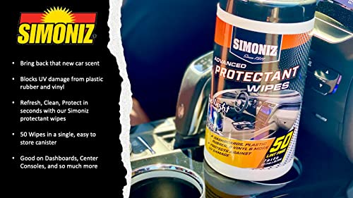 Simoniz Advanced UV Protectant Wipes for Cars - Image 2