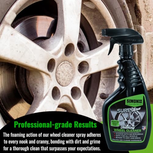 Simoniz Foaming Wheel Cleaner - Safe For Wheels, 18 oz - Image 3