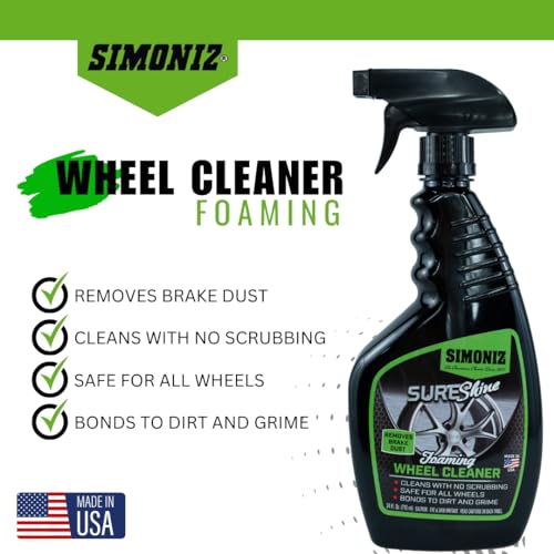 Simoniz Foaming Wheel Cleaner - Safe For Wheels, 18 oz - Image 2