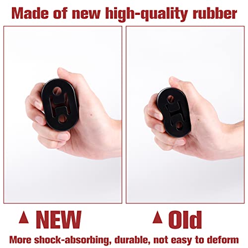 SINGARO Rubber Exhaust Hanger, 2 Holes, 4PCS - Image 5
