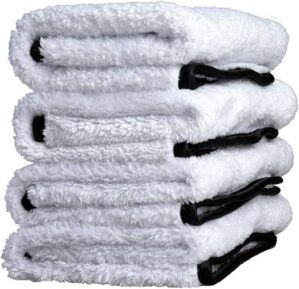 Adam’s Polishes Single Soft Microfiber Towel – 4 Pack