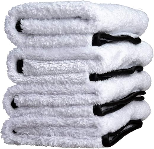 Adam's Polishes Single Soft Microfiber Towel - 4 Pack