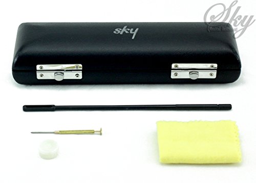 Sky Hot Pink Lacquer Piccolo With Case - Image 5