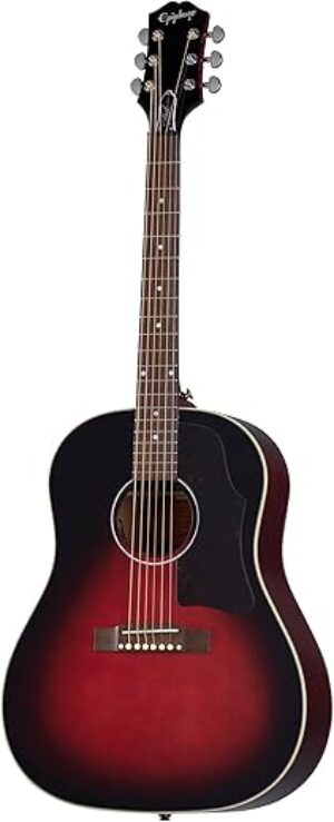 Epiphone Slash J45 Acoustic Electric, Vermillion Burst