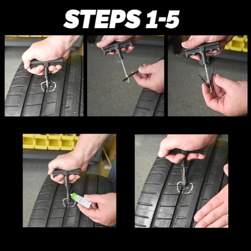 Slime Tire Repair Reamer Plug Kit, 1034-A - Image 5