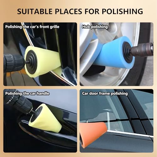 SLTG2020 Polishing Foam Sponge Balls Wheel Tools - Image 5