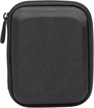 Amazon Basics Small Hard Shell Carrying Case, Black