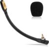 Smays Smays Mic Replacement For Astro A40 / A40 TR Gaming Headset, Detachable Noise-Cancelling Boom Microphone Piece With Foam Cover