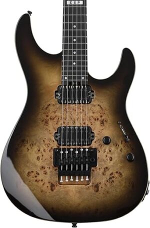 ESP SN-II Electric Guitar - Nebula Black Burst