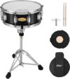 Eastar Snare Drum Set With Accessories, Starry Black