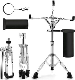 AZEAM Snare Drum Stand With Sticks Holder