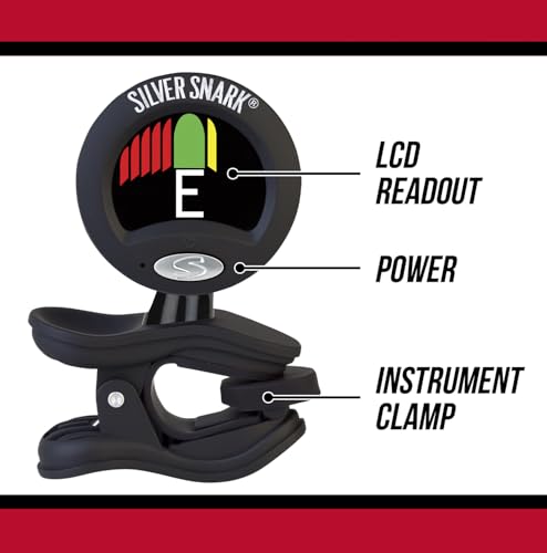 SNARK Clip-On All Instrument Tuner SIL2-BLACK - Image 2
