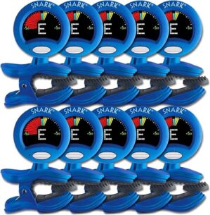 SNARK Snark SN-1 Chromatic Tuners, 10 Pack