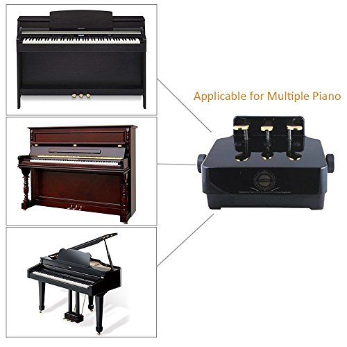 Soarun Adjustable Piano Pedal Extender Bench - Image 2