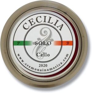 CECILIA Solo Rosin For Cello Bows (Mini)