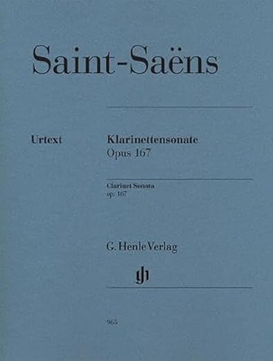 Sonate Pour Clarinette Op. 167