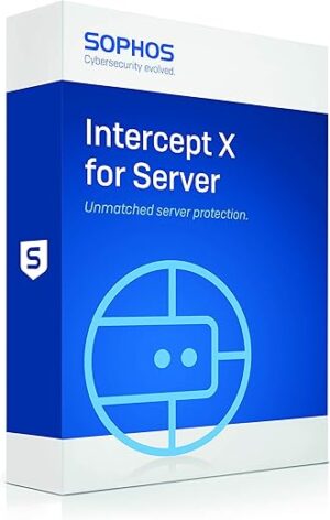 Sophos Sophos Central Intercept X Advanced 1 Year License for 1 Server (CSAA1CSAA)