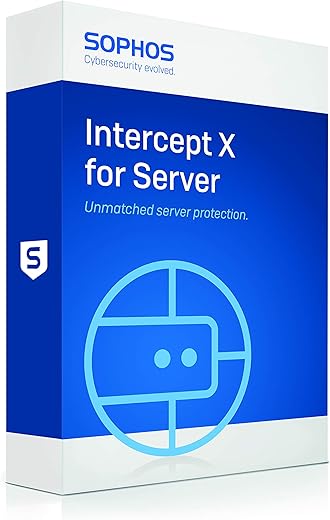 Sophos Sophos Central Intercept X Advanced 1 Year License for 1 Server (CSAA1CSAA)