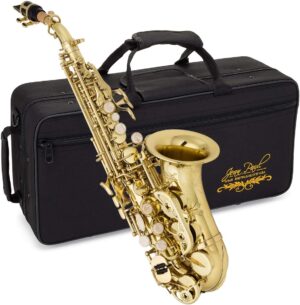 Jean Paul USA Soprano Saxophone, Gold (SS-400GP)