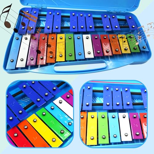 soulmate 25-Note Glockenspiel Xylophone For Kids - Image 4